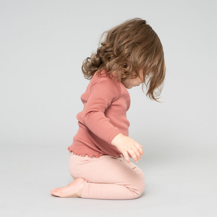 Legging Troll laine et soie dawn - Sélection Minimalisma à retrouver sur amaetc.com, concept store eco friendly pour enfants
