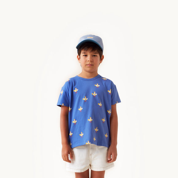T-shirt 'Beach goose' night blue - Sélection Tinycottons à retrouver sur amaetc.com, concept store eco friendly pour enfants