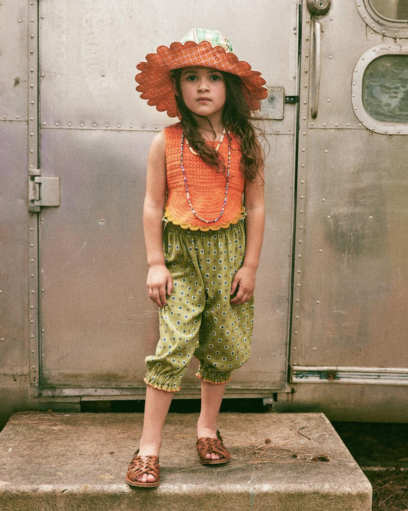 Pantalon Balloon Capri camper puff star - Sélection Misha & Puff à retrouver sur www.amaetc.com, concept store eco friendly pour enfants