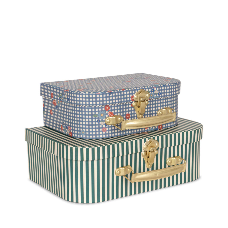 Pack de 2 valises bunny - Sélection Konges Slojd à retrouver sur amaetc.com, concept store eco friendly pour enfants