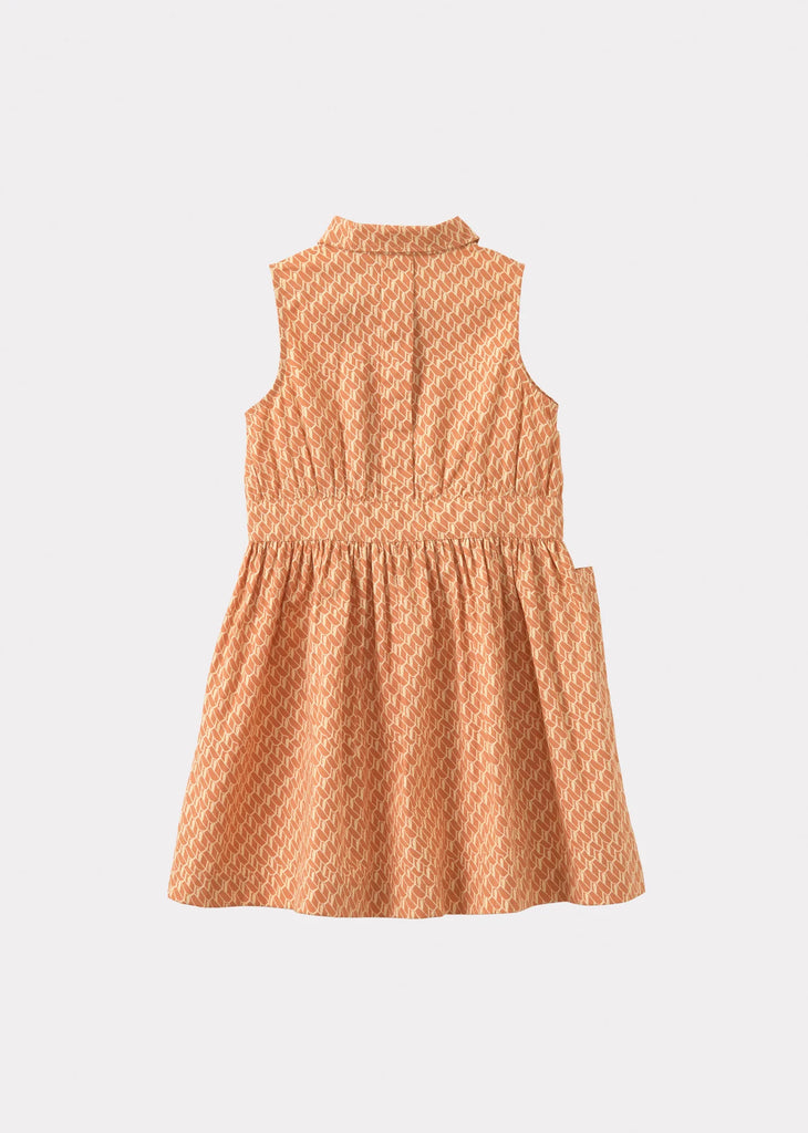 Robe Penguin apricot geo print
