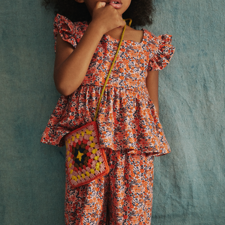 Top Billie rose blush tisbury garden - Sélection Misha & Puff à retrouver sur www.amaetc.com, concept store eco friendly pour enfants