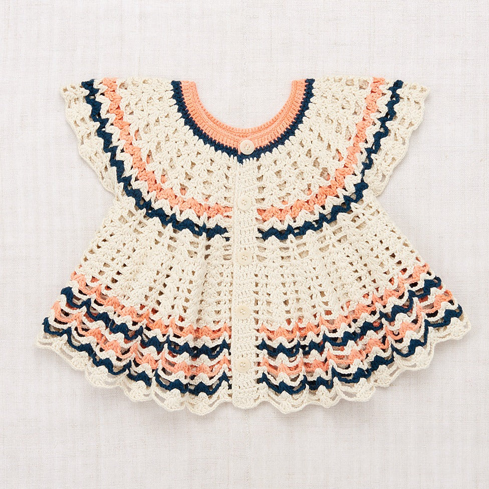 Cardigan Wellfleet marzipan - Sélection Misha & Puff à retrouver sur www.amaetc.com, concept store eco friendly pour enfants