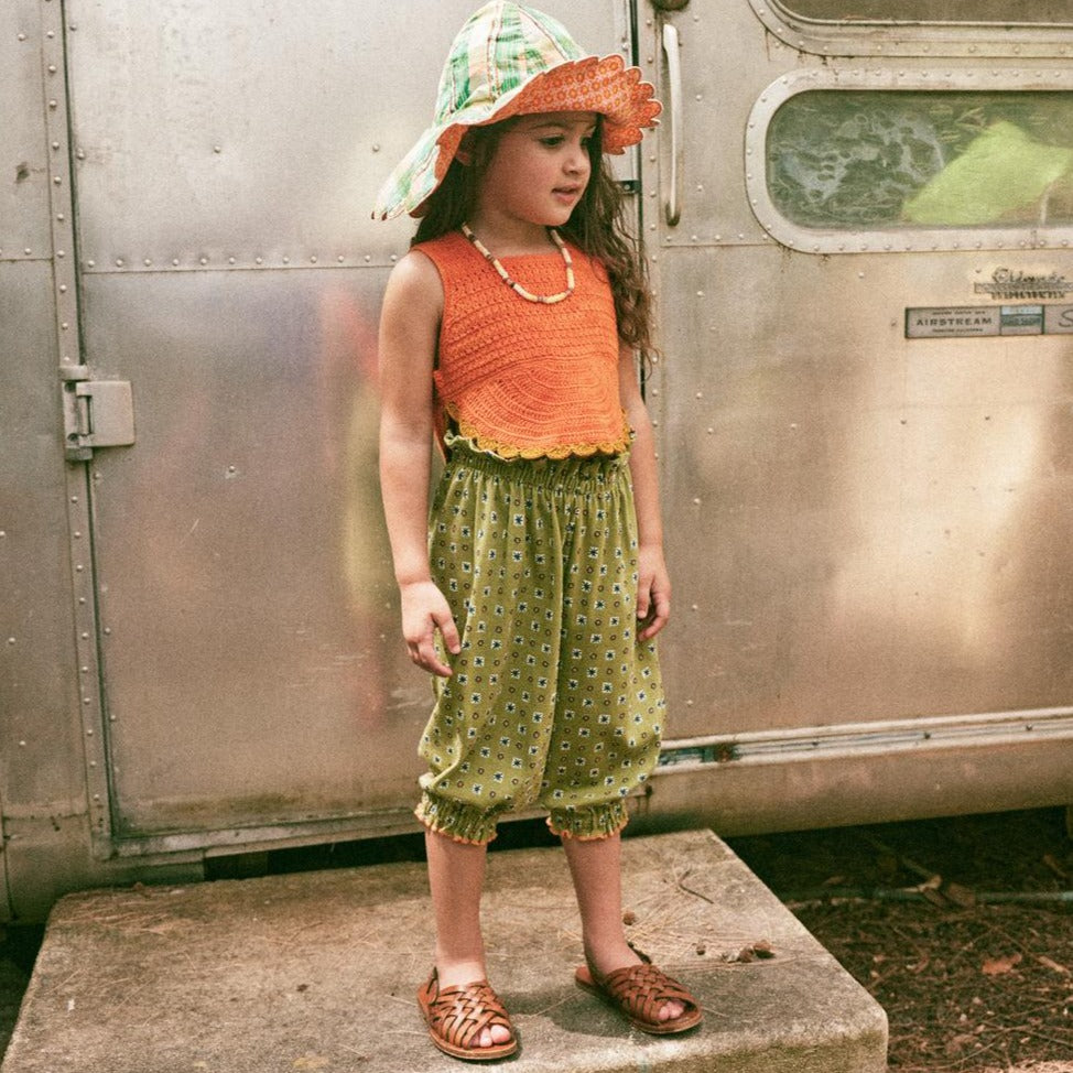 Pantalon Balloon Capri camper puff star - Sélection Misha & Puff à retrouver sur www.amaetc.com, concept store eco friendly pour enfants