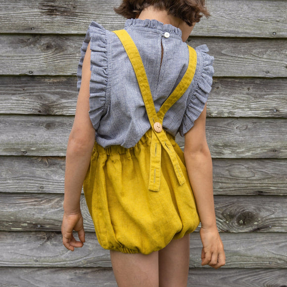 Top Thelma mini houndstooth - Sélection Soor Ploom à retrouver sur amaetc.com, concept store eco friendly pour enfants