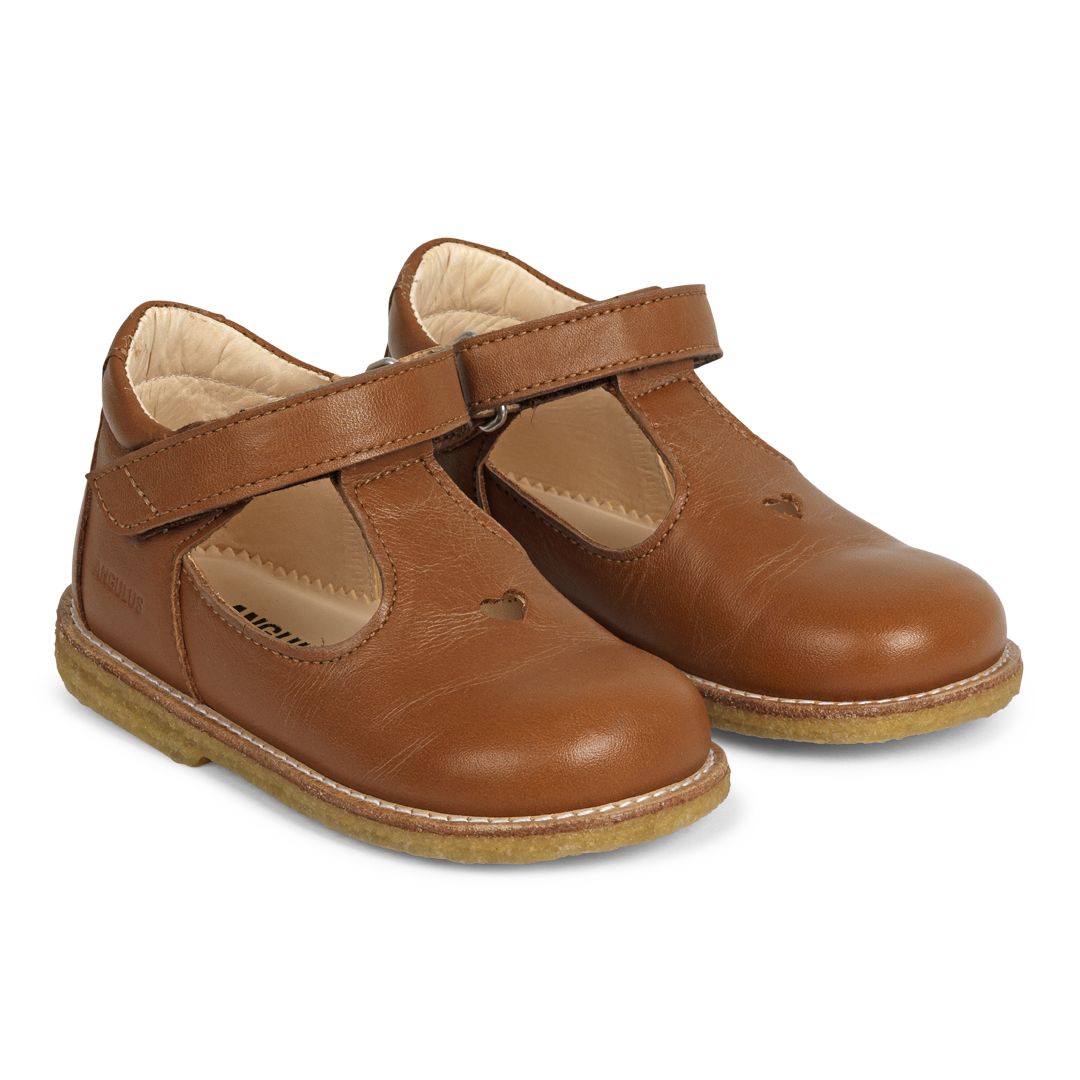 Babies Marie Jane coeur cognac ANGULUS AMA etc