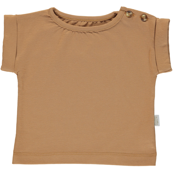 T-shirt en coton biologique Brown Sugar - Sélection Poudre Organic à retrouver sur amaetc.com, concept store eco friendly pour enfants