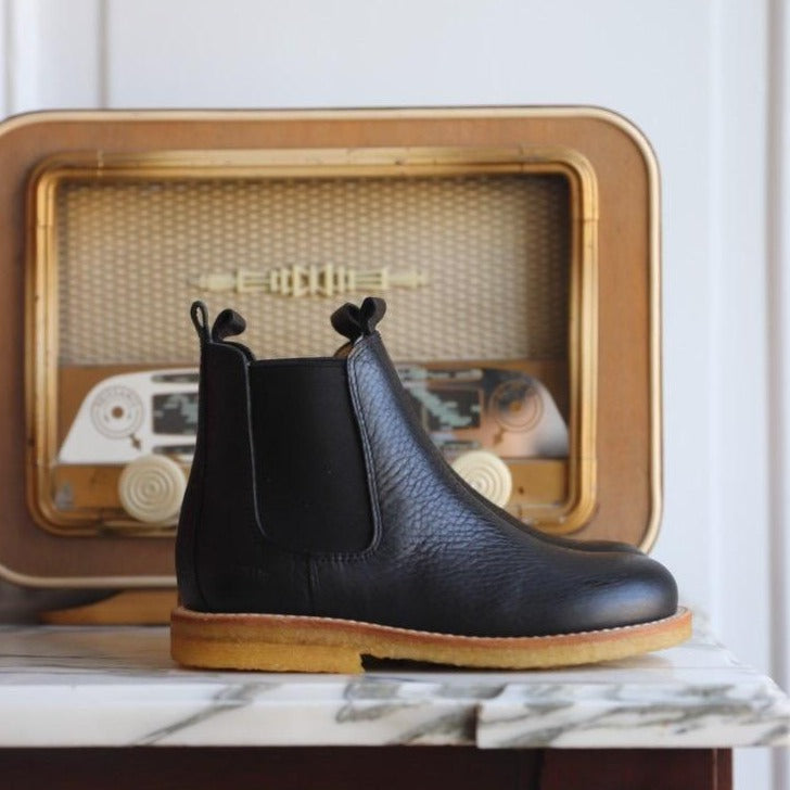 Angulus Boots Angulus Chaussures Bebe Boots Chelsea Classic Noir