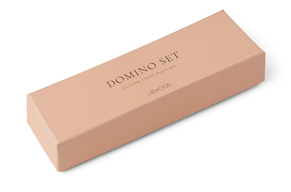 Domino en silicone rose multi mix de LIEWOOD - Sélection Liewood à retrouver sur amaetc.com, concept store eco friendly pour enfants