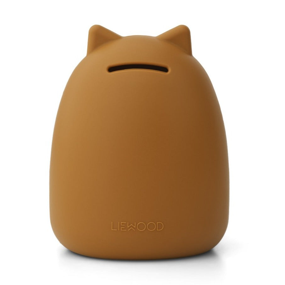 Tirelire cat mustard de LIEWOOD - Sélection Liewood à retrouver sur amaetc.com, concept store eco friendly pour enfants