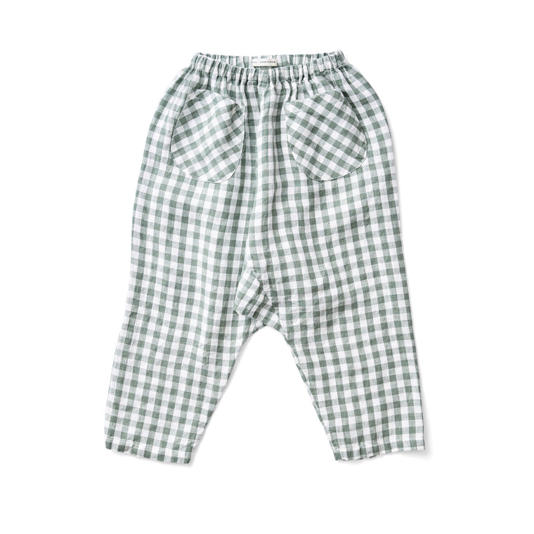 Pantalon Otto gingham - Sélection Soor Ploom à retrouver sur amaetc.com, concept store eco friendly pour enfants