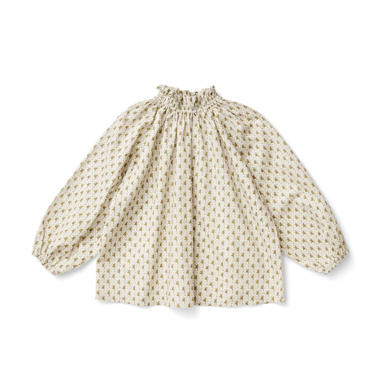 Blouse Imelda leaf print - Sélection Soor Ploom à retrouver sur amaetc.com, concept store eco friendly pour enfants