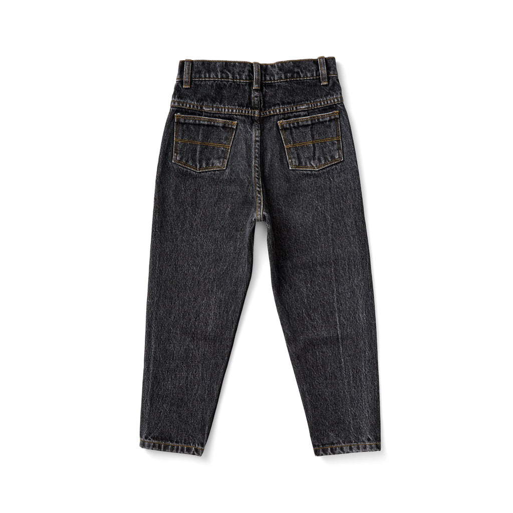 Vintage jean en black denim - Sélection Soor Ploom à retrouver sur amaetc.com, concept store eco friendly pour enfants