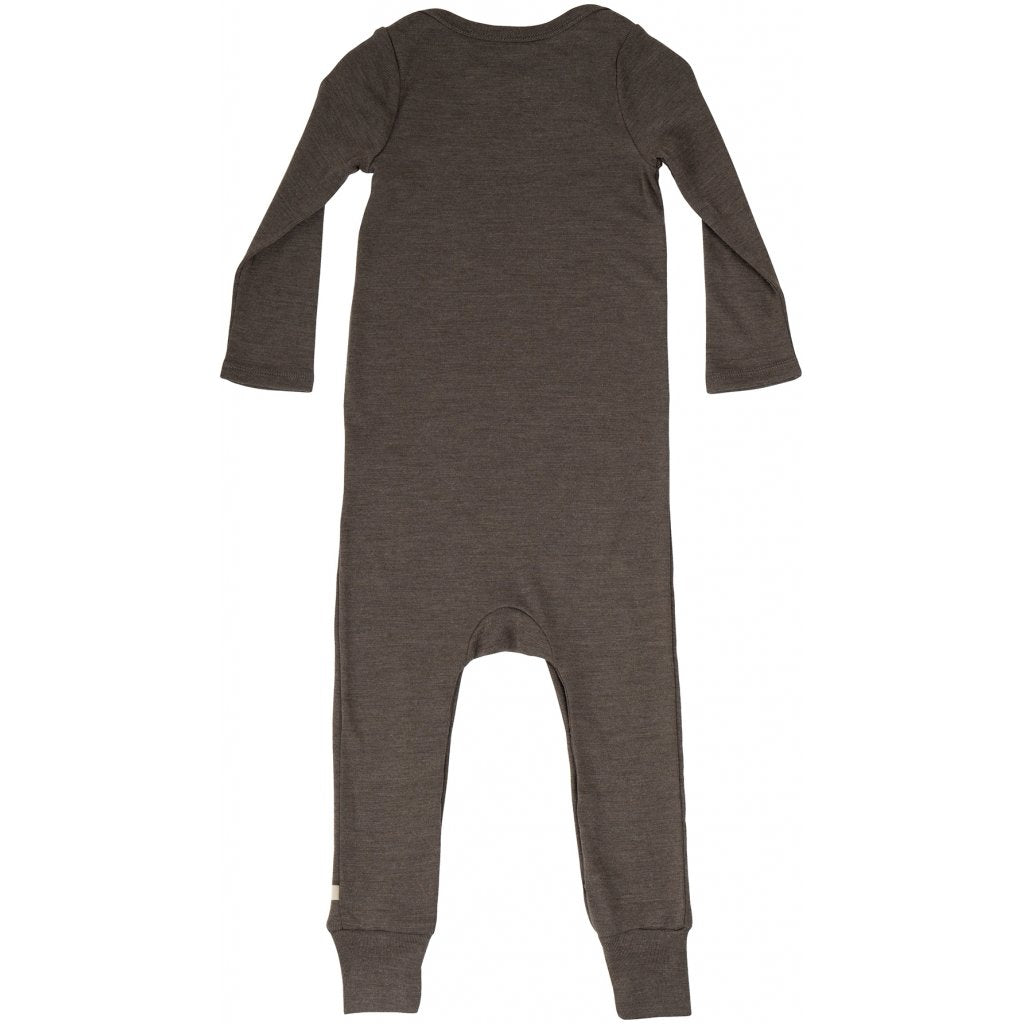 Pyjama Troytt laine et soie dark chocolate - Sélection Minimalisma à retrouver sur amaetc.com, concept store eco friendly pour enfants