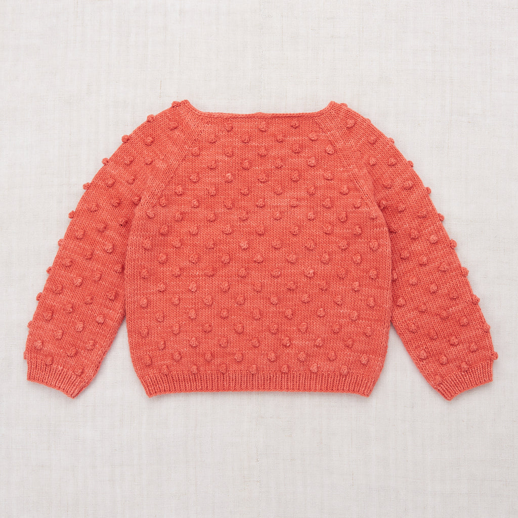 Summer Popcorn sweater melon - Sélection Misha & Puff à retrouver sur www.amaetc.com, concept store eco friendly pour enfants
